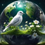 The bird in the bubble
