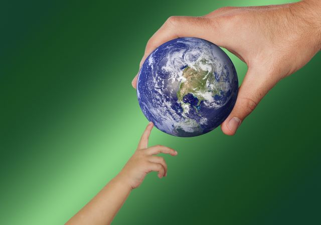 The elder handover the world to the younger one