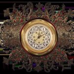 Clock with grand look