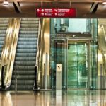 Stairs,exclator and elevator